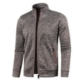 thumbnail image 1 of Men's Track Jackets Lightweight Full Zip Tops Casual Slim Fit Coat Workout Running Athletic Active Jacket With Pockets, 1 of 4