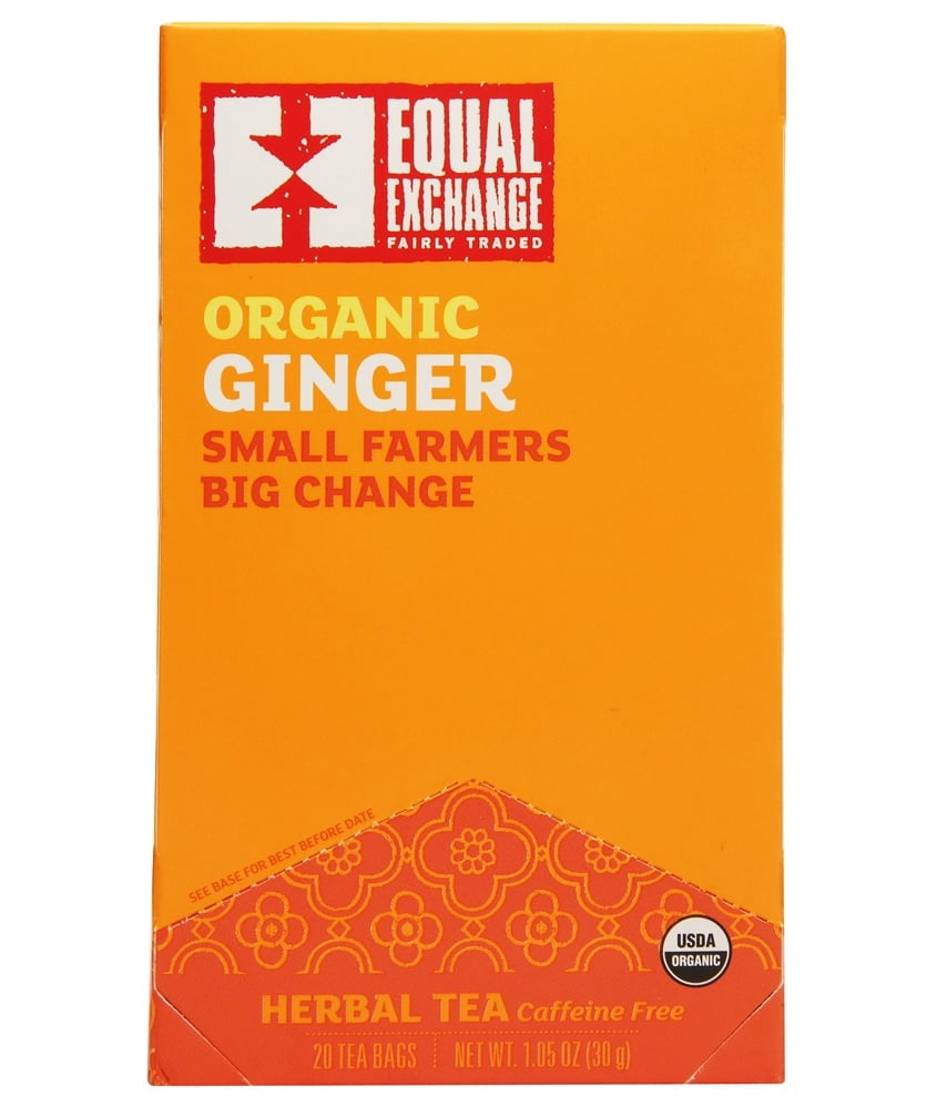 Equal Exchange - Organic Herbal Tea Ginger - 20 Tea Bags