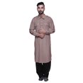thumbnail image 1 of Atasi Kurta Pathani en Rayonne Imprimée avec Salwar Uni pour Tenue de Fête pour Hommes, 1 of 5