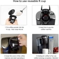 thumbnail image 3 of Mistaha 6 Pack Reusable K Cups For Keurig, Reusable K CUP Coffee Filter Refillable Single K CUP for Keurig 2.0 1.0 BPA Free, 3 of 7
