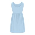 thumbnail image 4 of FcBaudy Robe à Manches Courtes Col en V Hauteur Genou, Robes d'Été pour Femmes, Robes pour Femmes Nouvelle Robe à Pois Col Printemps/été Manches Courtes Robe Longueur Genou Robe pour Femmes, 4 of 8