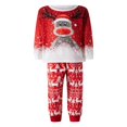 thumbnail image 1 of Christmas Family Pajamas Set Matching Sleepwear Deer Snowflake Print Pullover + Pants Set, 1 of 8