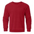 thumbnail image 4 of DPTALR Hommes Hauts Décontractés Confortables Manches Longues Col Rond Chandail en Molleton, 4 of 4