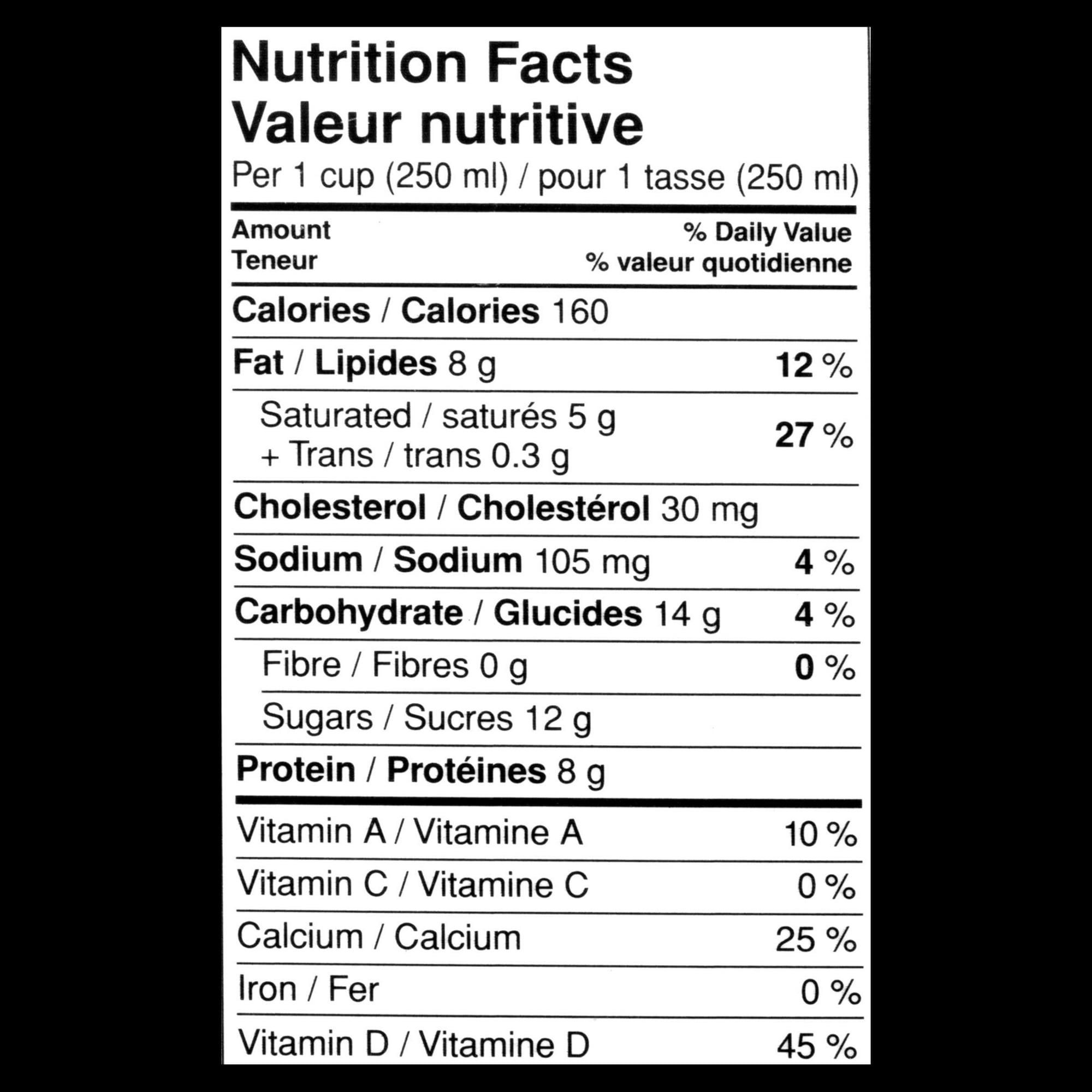 Northumberland Homogenized 3.25% Milk 2L