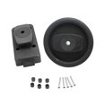 thumbnail image 3 of DYNWAVECA RV Modification RV Salle de Bain Serrure de Porte RE[Air Pièces Installation Simple Accessoire Remorque Serrure de Porte pour Salle de Bain Cuisine Noir Sans Clés, 3 of 10