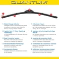 thumbnail image 3 of Rain-X Quantum Water Repellent 16" Windshield Wiper Blade, 3 of 7