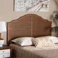 thumbnail image 3 of Baxton Studio Clive Vintage Walnut Finished Wood King Size Headboard, 3 of 8