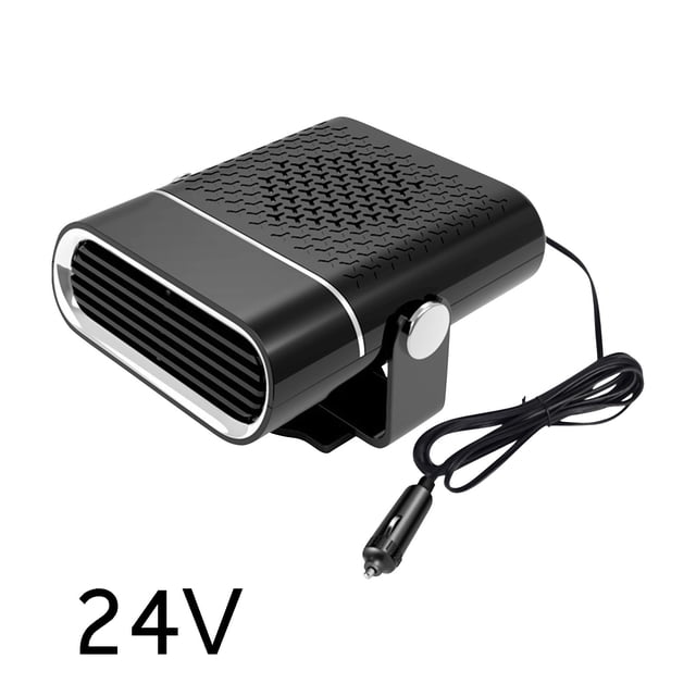 Rvkxad 12V/24V Car Heater, Portable Defrost Defog Heater with 360掳 Rotation, Automotive Heating System Vehicle Warm Air Blower