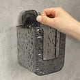 thumbnail image 3 of Kitchen Wipes Storage No Punching Wall Mounted Tissue Holder Refillable Container Ideal for Bathroom and Toilet Organization Clear Wipes Dispenser for Convenient, 3 of 3