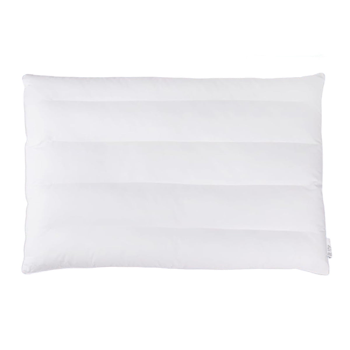 Breathable Cotton Fabric Pillow, Ultra Thin Pillow for Reduced Snoring, Supportive Flat Pillow with Stereoscopic Structure, Convenient Vacuum-Packaging, Machine Washable