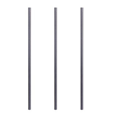 3Pcs Graphite Stir Sticks Graphite Stir Rod Mixing Stirring Rod for Melting Metals