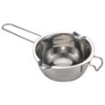 thumbnail image 4 of Lipstore Stainless Steel Double Boiler Pot 400ml Cooking Pot 400ml with Handle Large Capacity Steel Melting Pot, for Butter Restaurant 304 Stainless Steel, 4 of 8