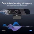 thumbnail image 4 of RONY 4K Auto Focus Webcam: Plug & Play Computer Camera with Noise-Cancelling Mic Compatible with Windows 11/10/8/7, Vista/7/8/10, Mac, Android, Linux, 4 of 9
