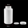 thumbnail image 3 of Unique Bargains Bouteille de Réactif Chimique de Laboratoire en Plastique 1000ml / 34oz Échantillon de Bouche Large Scellant Récipient de Stockage de Liquide 2 pcs, 3 of 3