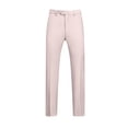 thumbnail image 1 of AherBiu Mens Dress Pants Pantalon Habillé pour Homme Taille Extensible devant Plat Grande Taille Coupe Ajustée Pantalon Extensible Classique Confortable, 1 of 3