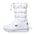 thumbnail image 1 of Kcodviy Women's Winter Solid Color Snow Boot for Women Thick Soled and Fleece Women Snow Boots Size 8 Protective Snow Boots Slip Short Snow Boots for Women Low Heel on Boots, 1 of 5