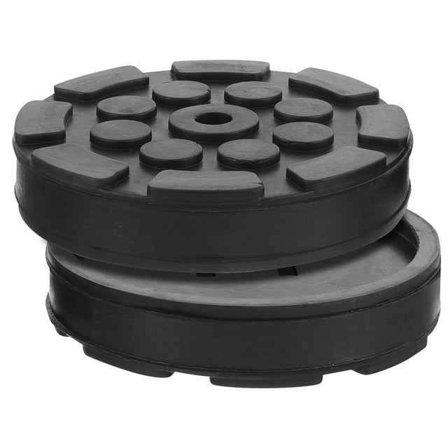 2 Pcs Disque de Levage en Caoutchouc pour Crics de Voiture
