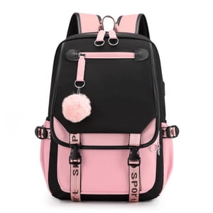 Backpack - School Bag - Backpack - Girl Backpack - School Backpack - Book Bag - With USB Charging Port - Laptop Backpack - 30 Liters