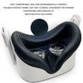 thumbnail image 4 of EASTIN Oculus Quest 2 Accessories Black Silicone Face Cover for Meta Quest 2 Sweat-Resistant Dustproof Comfortable Fit Oculus Quest 2 Compatible, 4 of 7