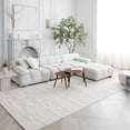 thumbnail image 1 of Rug Branch Astra Modern Indoor Area Rug, Beige Cream, Abstract - Living Room, Bedroom, Dining Room, and Kitchen, 1 of 7