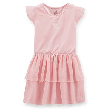 Carter's Little Girls' Princess Pink Tulle Nightgown Size 2/3