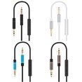 thumbnail image 2 of ziyahi Car Stereo System AUX Cable Computer Headphone Handsfree Phone Call Wire Control 3.5mm Jack Audio Cord, 2 of 8