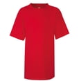 thumbnail image 1 of Hanes Nano-T T-Shirt pour Enfants, G, Rouge Foncé, 1 of 4