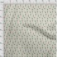 thumbnail image 4 of oneOone Cotton Silk Light Green Fabric Cactus Craft Projects Decor Fabric Printed By The Yard 42 Inch Wide, 4 of 5