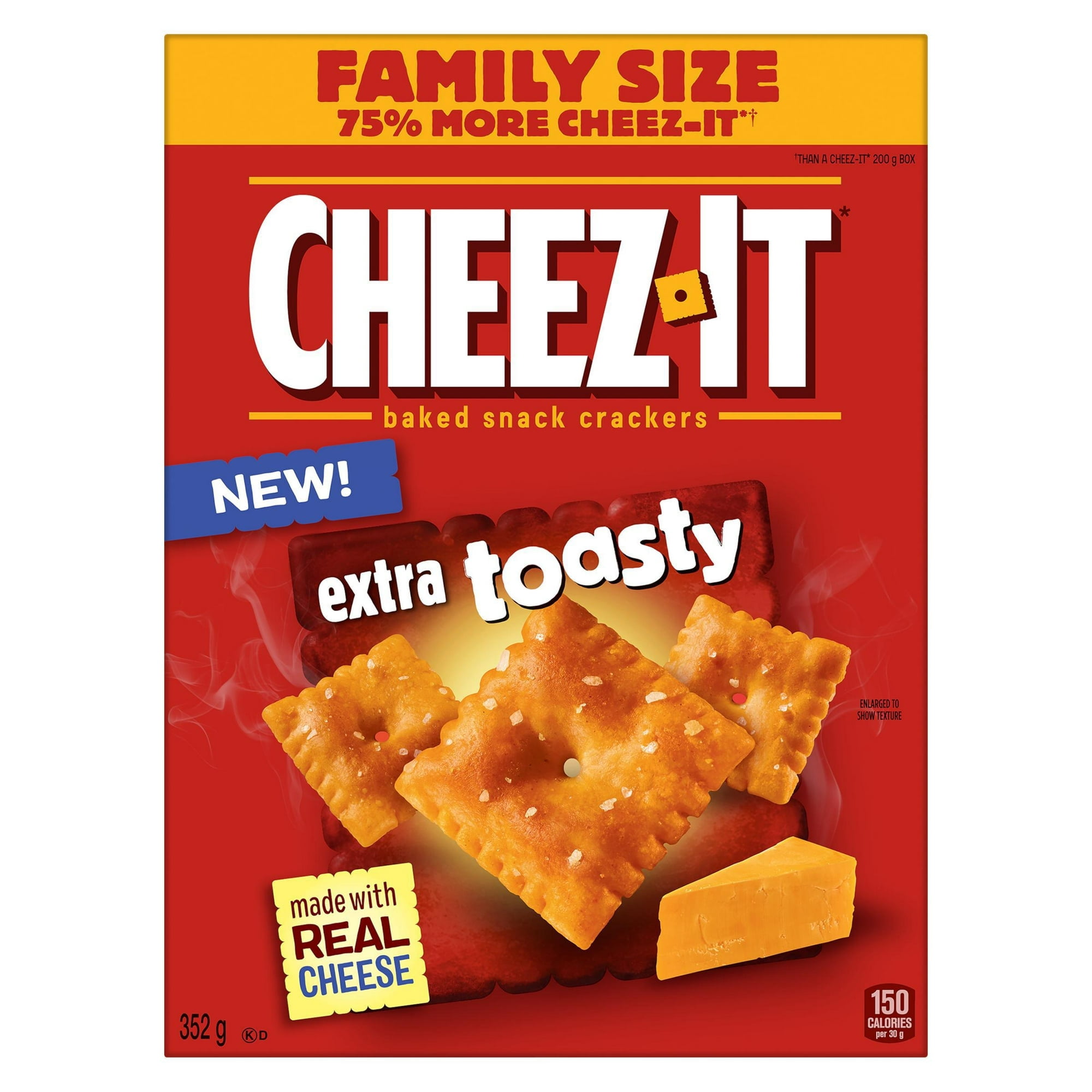Cheez-It* Baked Snack Crackers Extra Toasty 352 g