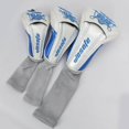 thumbnail image 2 of Durable Golf Driver Headcover PU Leather UT Club Number Tag Golf Wood Head Cover Guard White No.1, 2 of 9