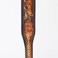 thumbnail image 4 of HILASON Floral Hand Tooled Strong Genuine Leather Dog Collar Brown Large, 4 of 4