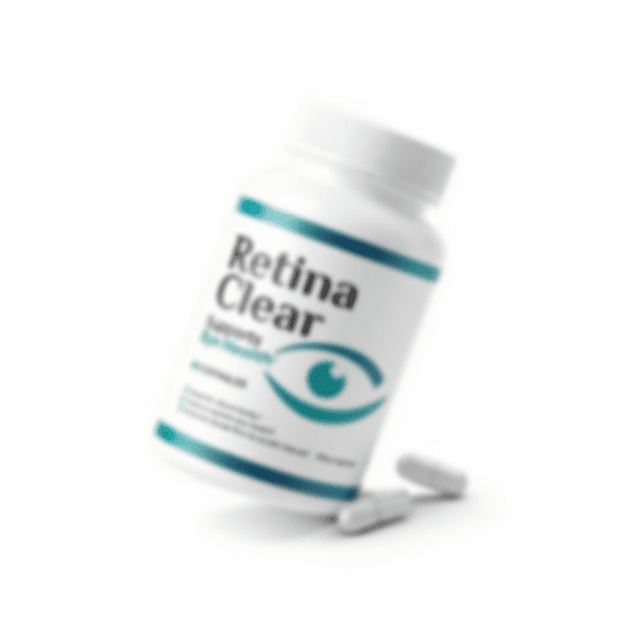 1PC Retina Clear Vision Support Supplement, Eye Health Formula, 60 Capsules, 30 Days Supply, Makeup Organizers
