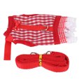thumbnail image 3 of Small Pet  Vest Leash, Breathable Small Pet  Vest Durable Small Animal Traction Rope  Walking Vest Harness With  Buckle, 3 of 8