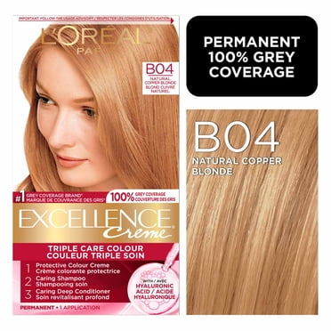 L'Oréal Paris Excellence Crème Coloration Cheveux, Coloration Permanente à l'Acide Hyaluronique