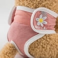 thumbnail image 1 of Female Dog Sanitary Pants  Pet Washable Reusable Physiological Diapers Shorts  Menstrual Care Pants For Small  Medium Dogs, 1 of 6