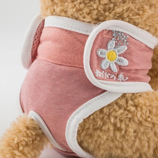 Female Dog Sanitary Pants Pet Washable Reusable Physiological Diapers Shorts Menstrual Care Pants For Small Medium Dogs