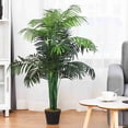 thumbnail image 3 of Costway 3.5' Artificial Areca Palm Decorative Silk Tree w/ Basket In/Outdoor Home, 3 of 10