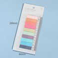 thumbnail image 2 of Affordablo Back To School Deals School Supplies for Teachers Index Marker Sticker Morandi Translucent Creative Notes Students Focus On Note Classification Notes N Times, 2 of 4