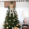 thumbnail image 4 of Christmas Tree Bow LED Ribbon Bows Christmas Tree Ornaments For Home Christmas Tree Wreaths Decoration, 4 of 8