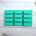 thumbnail image 1 of Home Essentials 12-link Chocolate Small Rectangular Molds Cake Baking Molds, 1 of 2