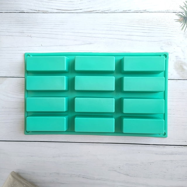 Home Essentials 12-link Chocolate Small Rectangular Molds Cake Baking Molds