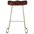 thumbnail image 3 of vidaXL Gavin Bar Stools 2 pcs Solid Mango Wood, 3 of 5