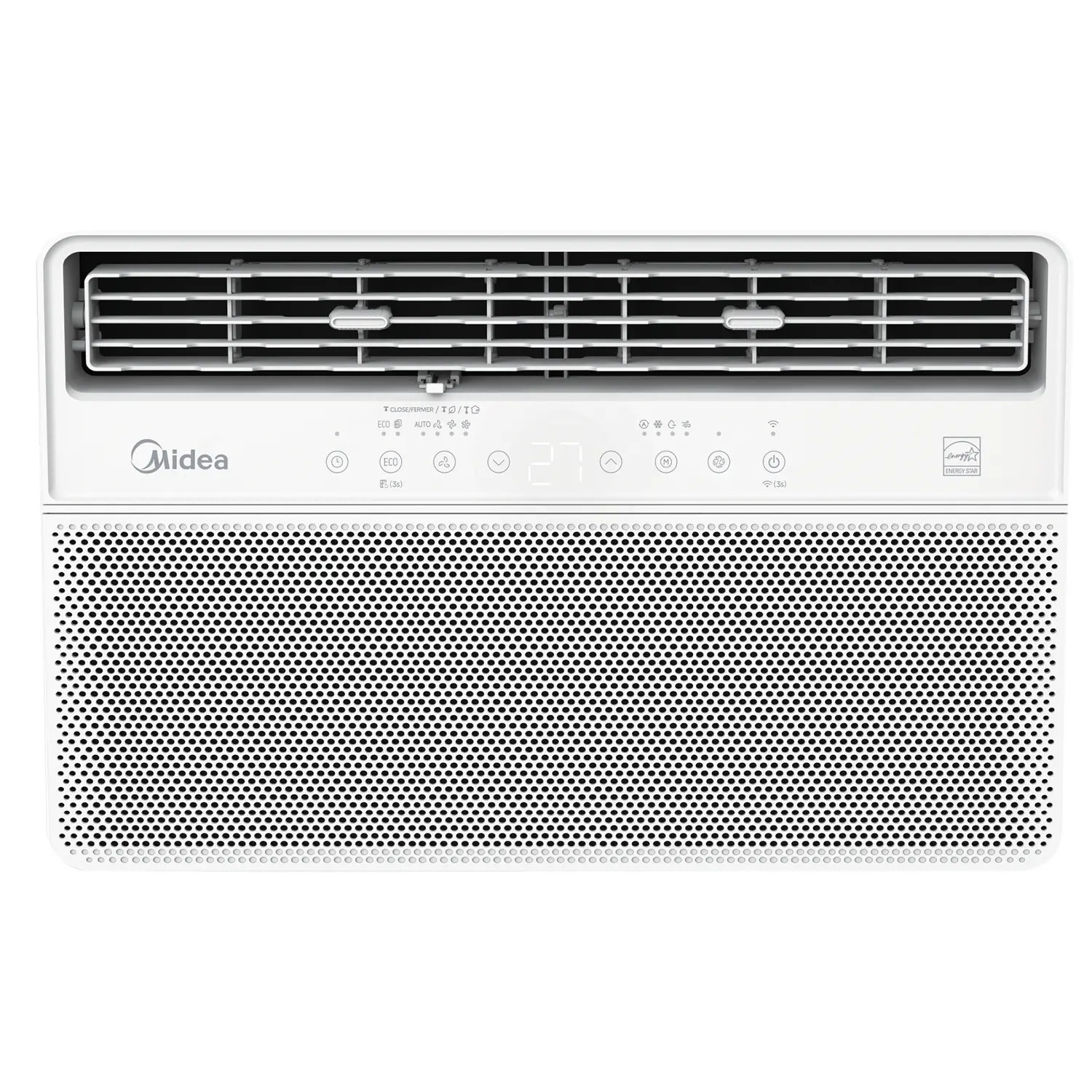 Midea 14,000 BTU Inverter Window Air Conditioner, Smart Wi-Fi Control, White