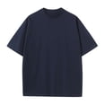 thumbnail image 5 of Gspmoly Mens Sweatshirt, Men'S Short Sleeved T-Shirt Men'S Casual Solid Color Net Version Round Neck Short Sleeved Light Version Short Sleeved Round Neck Top/Shirt Going Out Tops up to 65% Off, 5 of 5
