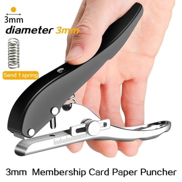 Dvkptbk hole puncher HandHole PunchStudent Hole Punch Sealing Strip Punch PliersSingle Round Hole Paper Eyelets