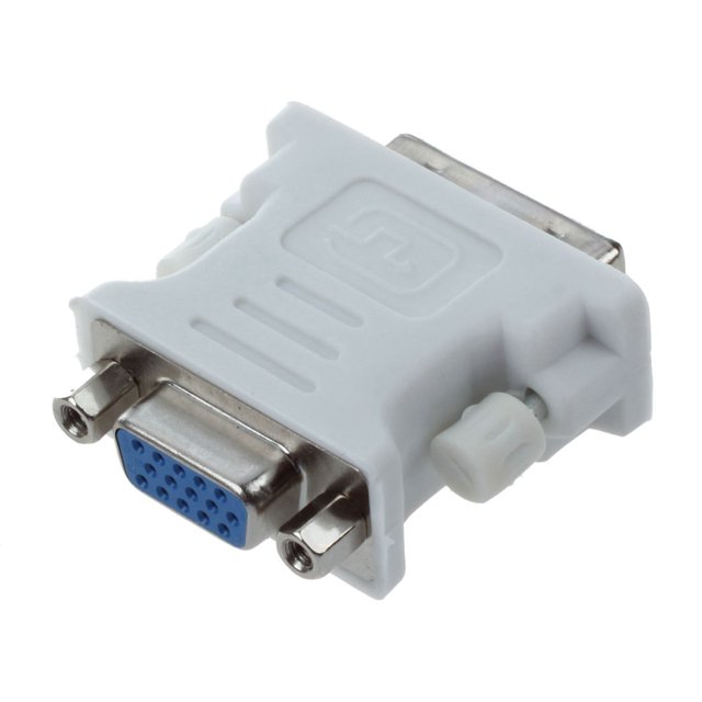 2X Semoic DVI Male Adapter (DVI - D 24 1) to Female VGA (15-Pin)