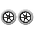 thumbnail image 1 of tredstone 2pcs/set Anti-skid Wheelchair Rear Wheel With Strong Bearing Capacity For Manual Wheelchairs gray, 1 of 6
