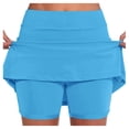 thumbnail image 1 of Jupe de Tennis Décontractée pour Femmes avec Poche, Tenue Active pour Yoga, Sport, Performance, Style Jupe-Short, 1 of 6