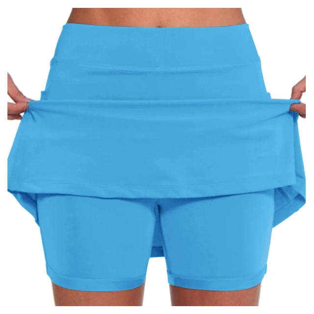 Jupe de Tennis Décontractée pour Femmes avec Poche, Tenue Active pour Yoga, Sport, Performance, Style Jupe-Short