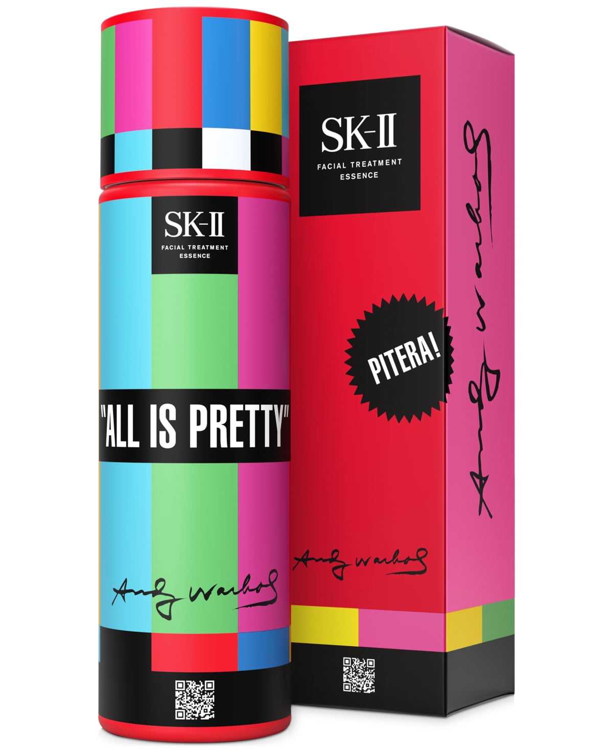 SK-II Andy Warhol Limited Edition Pitera Facial Treatment Essence - Red 7.7oz